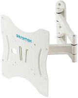 Кронштейн для телевизора Kromax TECHNO-3 белый 15-40 макс.20кг настенный поворот и наклон | код 656089 | KROMAX