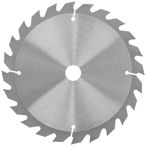 Диск пильный для циркулярных пил по дереву 185х20/16х24T технический рез с гвоздями FIT 37704 фото 6
