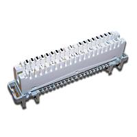 Плинт размыкаемый LSA Profil, Eco, 10 пар, маркировка от 1 до 0 | код TWT-LSA10P-DIS-10 | TWT