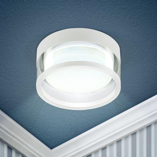 Светильник KL82 WH GX53 алюм. бел. | код Б0049011 | Эра Светильник KL82 WH GX53 алюм. бел. | код Б0049011 | Эра