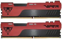 Память DDR4 2x8GB 2666MHz Patriot PVE2416G266C6K Viper EliteII RTL PC4-21300 CL16 DIMM 288-pin 1.2В с радиатором Ret | код 1604407 | PATRIOT