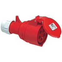 Розетка кабельная IP44 32A 3P+E+N 400V | код DISC040325 | DKC