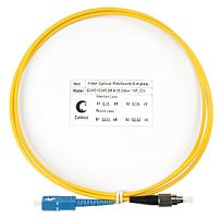 Cabeus FOP(s)-9-SC-FC-7m Шнур оптический simplex SC-FC 9/125 sm 7м LSZH | код 8362c | Cabeus