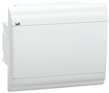 PRIME Корпус пластиковый ЩРВ-П-9 модулей встраиваемый белый/белая дверь IP41 | код MKP82-V-09-WD-41-20 | IEK