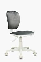 Кресло детское Бюрократ CH-W204NX серый Italia 26 крестов. пластик пластик белый | код 2047825 | БЮРОКРАТ