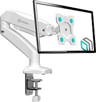 Кронштейн для мониторов Onkron G80W белый 13-32 макс.8кг настольный поворот и наклон верт.перемещ. | код 1481515 | ONKRON