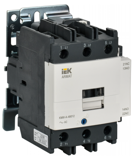 ARMAT Контактор КМИ-А-48012 LC1D 80А 110В/АС3 1НО/1НЗ IEK | код AR-ACC-41-080-110-11 | IEK