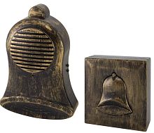 Звонок ЗББ-11/5-32М бронза (беспр., бат.) TDM | код SQ1901-0029 | TDM