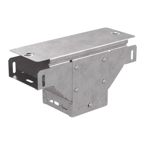 Ответвитель Т-образный вертикальный с крышкой Стандарт 100х50 Промрукав | код PR16.0956 | ПРОМРУКАВ