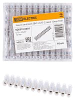 Зажим винтовой ЗВИ-3 0,75-2,5мм2 12пар TDM | код SQ0510-0001 | TDM