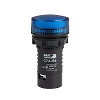 C7-L-B6 Лампа светодиодная синяя 24 В AC/DC XB7EV06BP | код 362152 | КЭАЗ