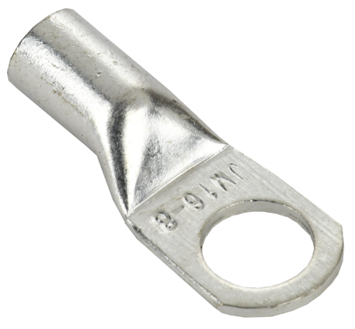 Наконечник медный луженый JGA-16-8 (ТМЛ) IEK | код UNP10-31-O-016-008-05 | IEK