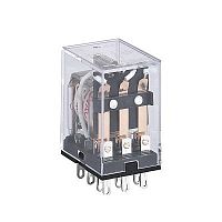 Промежуточное реле JZX-22F/2Z PLU 2 конт. 5А 220В AC (R) | код 285127 | CHINT