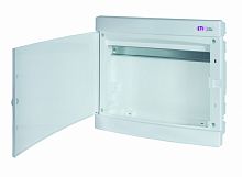 Щит пласт. внутр. исп. ECM 2x18PO MEDIA/EMPTY (пустой, белая дверца) | код 001101310 | ETI