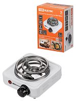 Электроплитка одноконф. ЭПС1 МИНИ, 230 В, 0,5 кВт, спираль, белая, TDM | код SQ2504-0017 | TDM