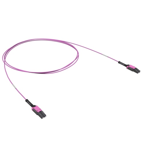 Патчкорд 2ОВ 50/125 OM4, LC Duplex Uniboot/LC Duplex Uniboot, 3м | код RNPCUL4AB03 | DKC