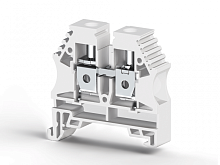 304 156, Клеммник на DIN-рейку 10мм.кв. (белый), AVK10 (RP) | код 0.0.0.3.04156RP | KLEMSAN