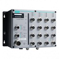 Коммутатор TN-5518A-8PoE-2GTXBP-WV-CT-T L2 Managed Ethernet switch with 8* 10/100BaseT(X) ports and 8 * 802.3at PoE+ M12 connectors, 2 10/100/1000 Bas | код 00-06099590 | MOXA