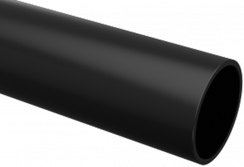 Труба гладкая жесткая ПНД d63 черная (100м) | код CTR10-063-K02-100-1 | IEK (упак.100 м.)