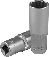 S04HD4721 Головка торцевая глубокая 12-гранная 1/2DR, 21 мм | код S04HD4721 | JONNESWAY