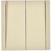 Выключатель перекрестный 2-кл. СП FORTE&PIANO 10А FP409 ваниль IEK FP-V23-0-10-1-K10
