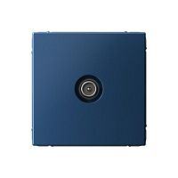Розетка телевизионная оконечная TV ArtGallery 1дБ механизм аквамарин | код GAL001191 | Systeme Electric