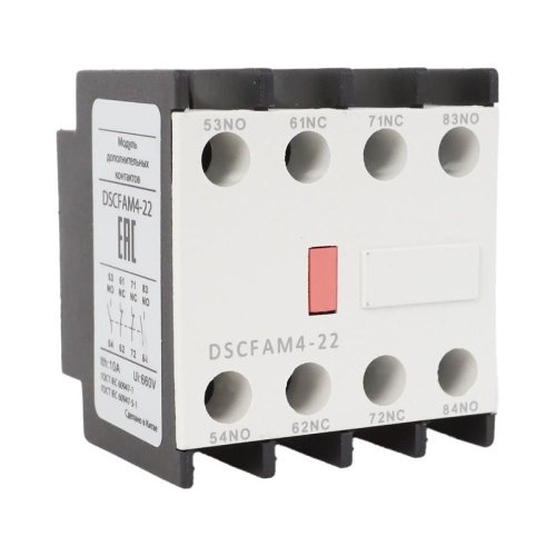 Доп.конт. фронт. для DSC115-800 2НО+2НЗ | код DSCFAM4-22 | DKC