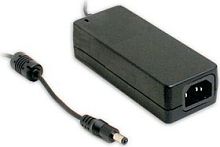 Адаптер настольный, AC-DC, 54Вт, вход 90...264B AC, 47...63 Гц, 127...370B DC, выход 9B/6A, изоляция 3000В AC, 125x50x31.5мм, -30...+70С, сетевой разъём IEC320-C14, выходной разъем 11, диам. 5.5х2.1мм | код GST60A09-P1J | MeanWell