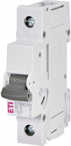Авт. выключатель ETIMAT P10 1p B3 | код 1901005 | ETI Авт. выключатель ETIMAT P10 1p B3 | код 1901005 | ETI