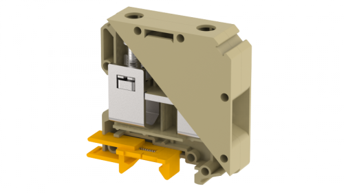 Клемма проходная винтовая 50 мм2, на 2 подключения, хаки KUT50(K) | код 1109010006 | Elmex Клемма проходная винтовая 50 мм2, на 2 подключения, хаки KUT50(K) | код 1109010006 | Elmex
