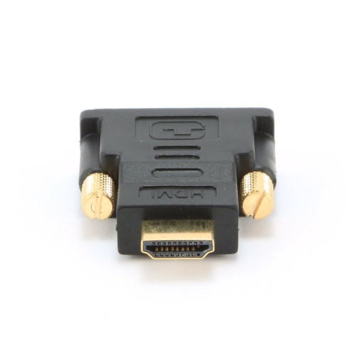 Переходник HDMI <-> DVI Cablexpert A-HDMI-DVI-1, 19M/19M, золотые разъемы, пакет | код A-HDMI-DVI-1 | Cablexpert