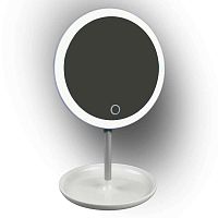 Светильник настольный TLD-590 White/LED/80Lm/6000K/Dimmer зеркало 4Вт встроен. аккум. 3.7В/600мА.ч сенсорный выкл. диммер бел. Uniel UL-00002758