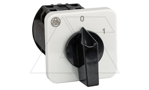 Переключатель BS 16 37 U, 7P, 20A, тип 0-1 (60°), 7NO на 1, 7.5kW(400VAC по АС-23), на дверь, фронт IP40 | код EAC610630 | Rade Koncar Переключатель BS 16 37 U, 7P, 20A, тип 0-1 (60°), 7NO на 1, 7.5kW(400VAC по АС-23), на дверь, фронт IP40 | код EAC610630 | Rade Koncar