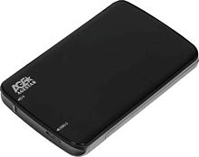 Внешний корпус для HDD/SSD AgeStar 3UB2A12 SATA USB3.0 пластик/алюминий черный 2.5 | код 729830 | AgeStar
