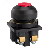 Выключатель кнопочный КЕ 081-У2-исп.1- (красный) | код 222860 | КЭАЗ