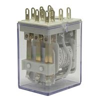 Электромагнитное реле RUICHI 4453(18F)-3 (HH53P) 12VDC 5А, 3C: 3PDT | код 59135 | Ruichi