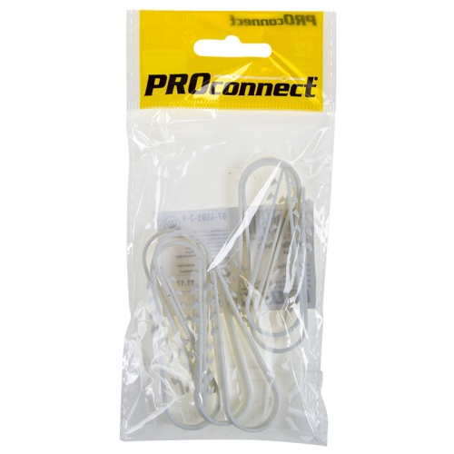 Дюбель-хомут PROconnect 19-25, белый, 10 шт. | код 07-4503-2-9 | PROCONNECT Дюбель-хомут PROconnect 19-25, белый, 10 шт. | код 07-4503-2-9 | PROCONNECT