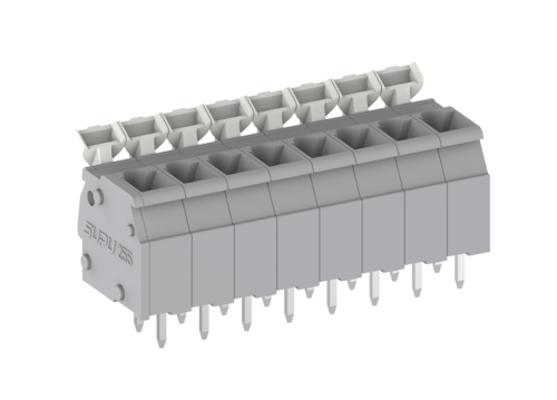 255403 Клемма MCS, с нажимным зажимом,3 конт., шаг 5.0мм, сер., шт | код 255403 | SUPU 255403 Клемма MCS, с нажимным зажимом,3 конт., шаг 5.0мм, сер., шт | код 255403 | SUPU
