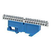 Шина 0 63.20 (DIN изолятор) никель | код. sn1-63-20-d | EKF