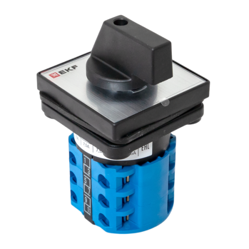 Переключатель кулачковый ПК-1-53 63А 3P «1-2» IP65 EKF | код pk-1-53-63-65 | EKF фото 3 Переключатель кулачковый ПК-1-53 63А 3P «1-2» IP65 EKF | код pk-1-53-63-65 | EKF фото 3