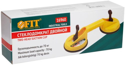 Стеклодомкрат пластиковый двойной | код 16960 | FIT фото 3