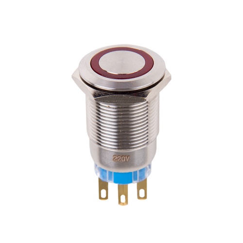 Кнопка антивандальная 19 250В Б/Фикс (5с) (ON)-OFF/(OFF)-ON красная REXANT | код 36-3450 | REXANT Кнопка антивандальная 19 250В Б/Фикс (5с) (ON)-OFF/(OFF)-ON красная REXANT | код 36-3450 | REXANT