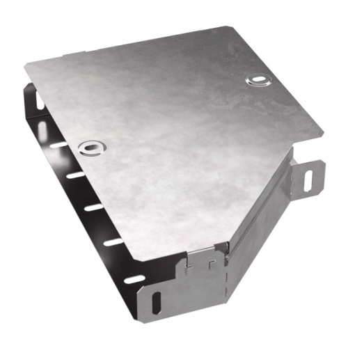 Переходник левый с крышкой Стандарт 300х200х50 Промрукав | код PR16.0497 | ПРОМРУКАВ