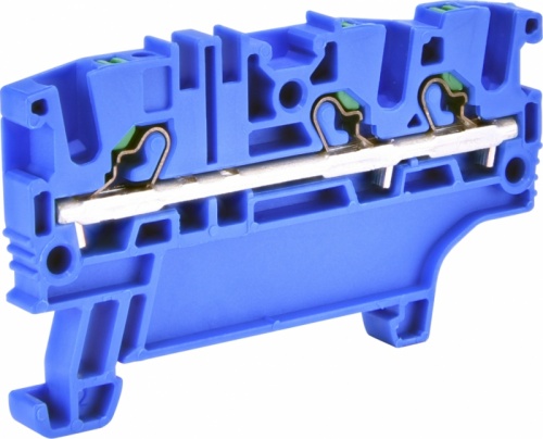 Клемма пружинная ESH-EFC.2/1+2B (2,5 мм2, синяяя, 1вх.+2вых., push-in) | код 003903254 | ETI Клемма пружинная ESH-EFC.2/1+2B (2,5 мм2, синяяя, 1вх.+2вых., push-in) | код 003903254 | ETI
