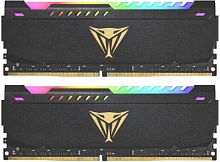 Память DDR4 2x32GB 3200MHz Patriot PVSR464G320C8K Viper Steel RGB RTL Gaming PC4-25600 CL18 DIMM 288-pin 1.35В dual rank с радиатором Ret | код 1970121 | PATRIOT