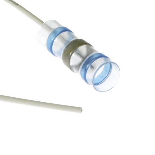 Втулка соединительная для проводов с термоусадкой RUICHI SST-W-870, 8,7 мм, IP 67, с припоем, синяя маркировка | код 108109 | Ruichi Втулка соединительная для проводов с термоусадкой RUICHI SST-W-870, 8,7 мм, IP 67, с припоем, синяя маркировка | код 108109 | Ruichi