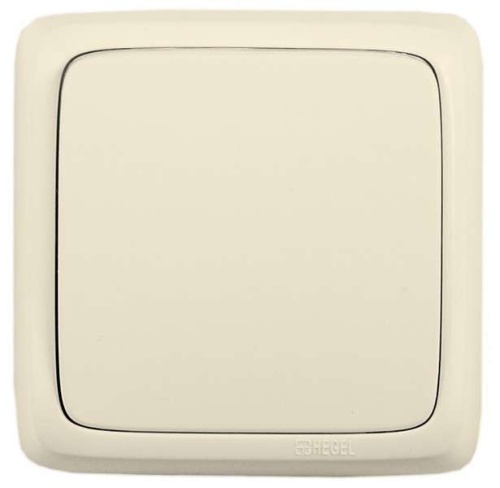 Выключатель 1-кл. ОП Альфа 16А IP20 250В сл. кость HEGEL ВА16-111-01