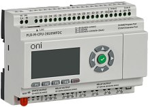 Микро ПЛК PLR-M. CPU с WiFi DI16/DO08(R)/02(T) 24В DC ONI | код PLR-M-CPU-26U0WFDC | ONI