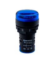 Индикатор напряжения, 5-60V DC, синий, MT22-VDC6 | код 107388 | MEYERTEC