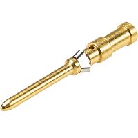 Вилочный обжимной контакт REVOS, диаметр контакта 1,6 мм, сечение обслуживаемых проводников 0,5 мм кв., тип покрытия контактов: золото | код 05.544.4229.7 | Wieland